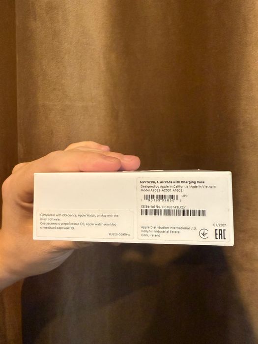 Продам airpods 2, эирподс 2 оригинал