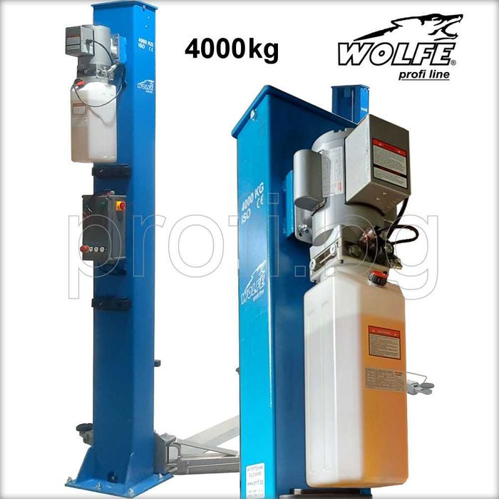 Подемник 4.0t WOLFE Premium line ел.магнитно отключване.ЛИЗИНГ