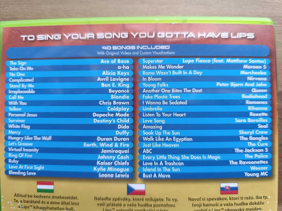 Xbox 360 – Joc Lips complet