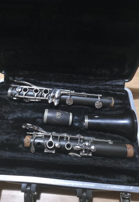 Clarinet German W. Schreiber & Söhne Serie 40440 Pentru piese  Restaurare