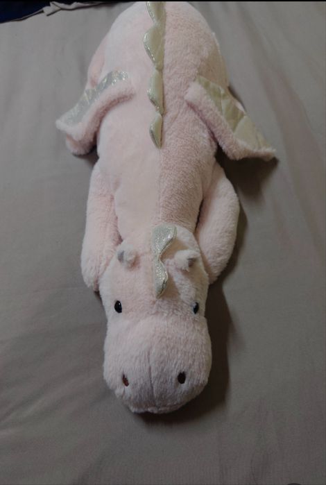 мягкая игрушка розвый дракон