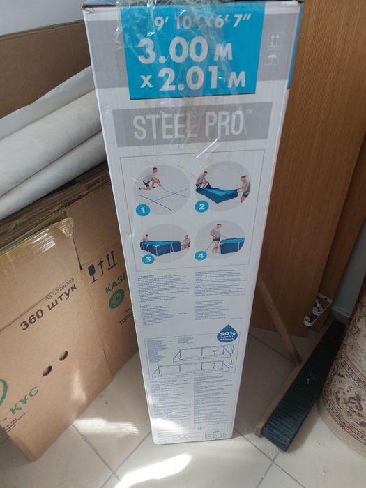 Продам бассеин, каркасный.