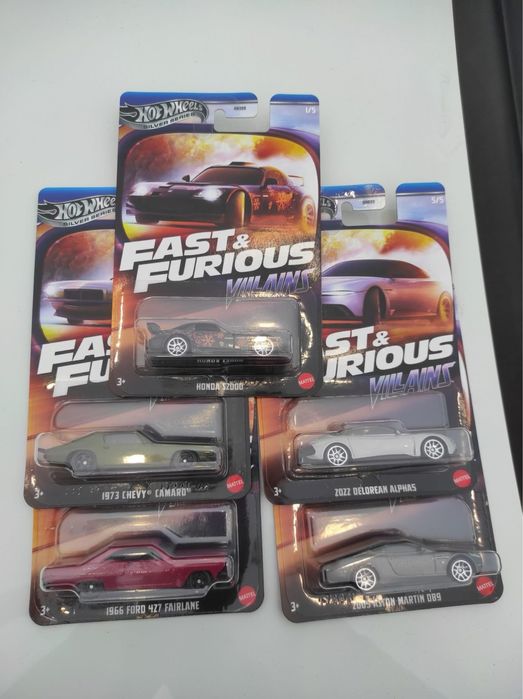 Hot wheels fast and furious villains