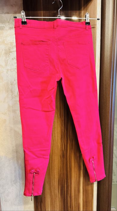 Blugi skinny roz fucsia Mohito