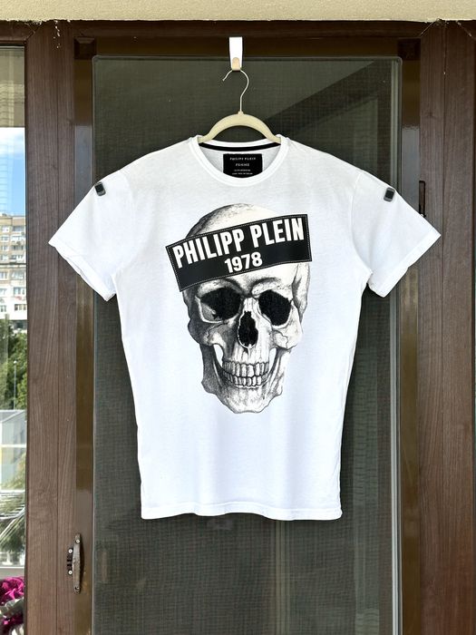 Мъжка тениска Philipp Plein - размер L, Отлично състояние