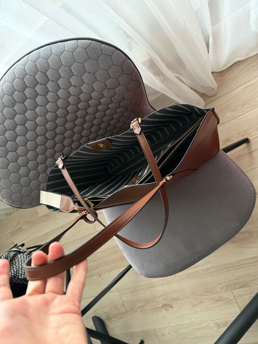 Кафява чанта Zara