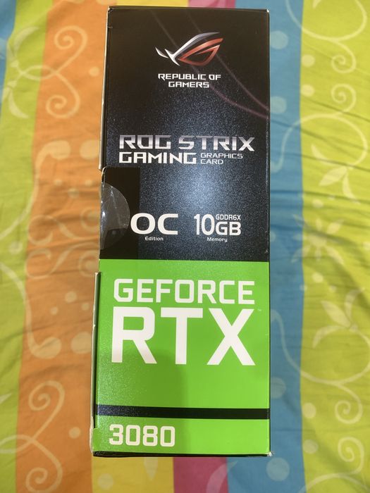 Asus Rog Strix RTX 3080 10gb