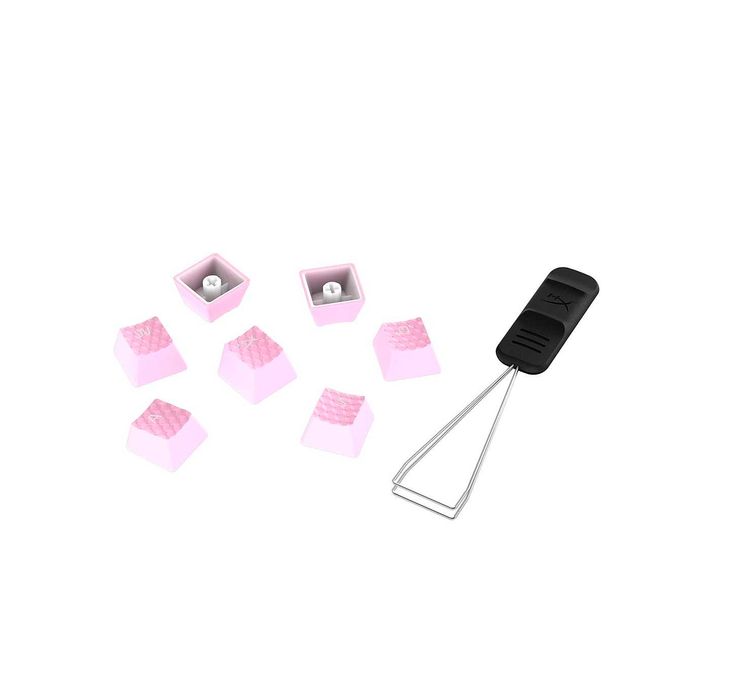 ^Кейкапы HyperX Rubber Game Accy Kit, US - Pink