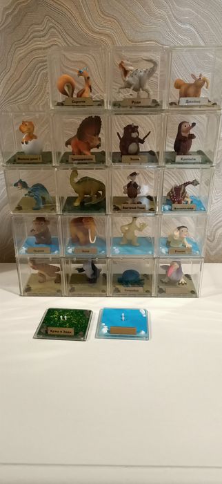 Фигурки игрушки , коллекция, ледниковый период