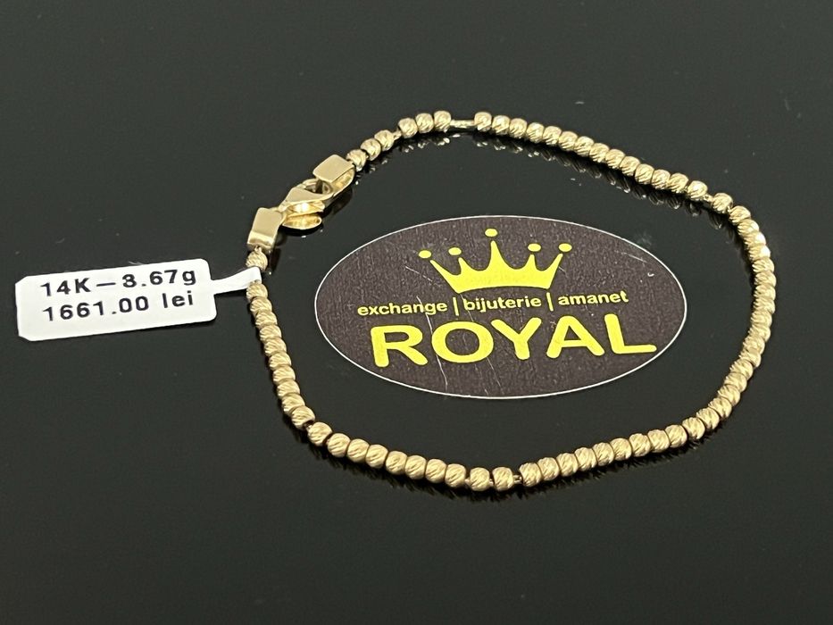 Bijuteria Royal CB : Bratara dama aur 14k 585   3,67 gr