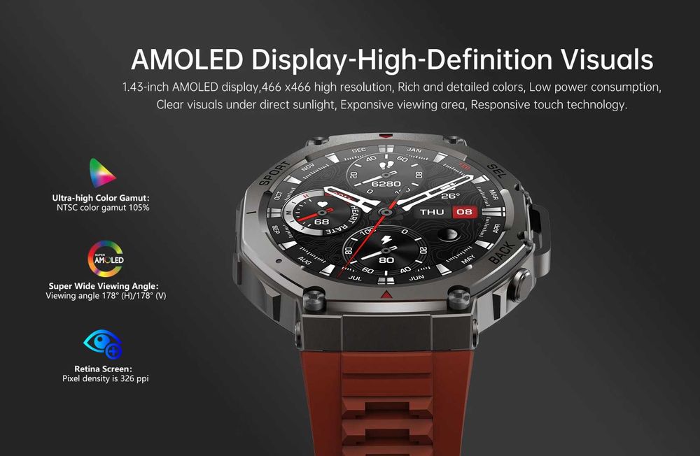 DM58 GPS смарт часы