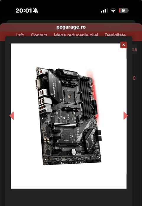 Placa de baza MSI B450 TOMAHAWK MAX II
