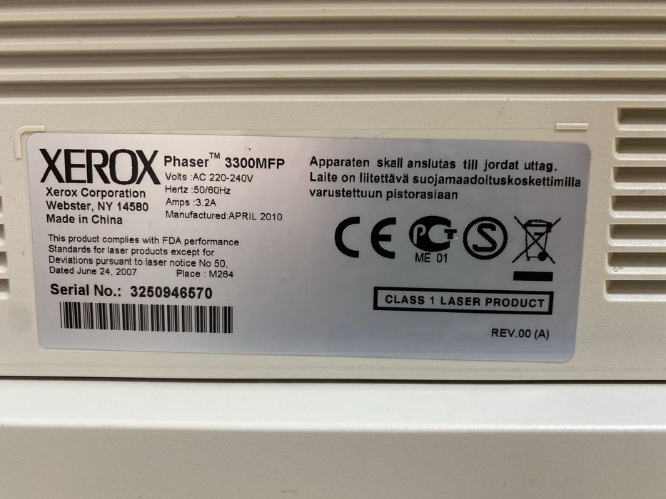 Мфу Xerox Phaser 3300MFP