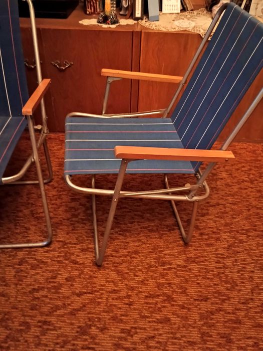 Сгъваеми туристически столове 2 бр.