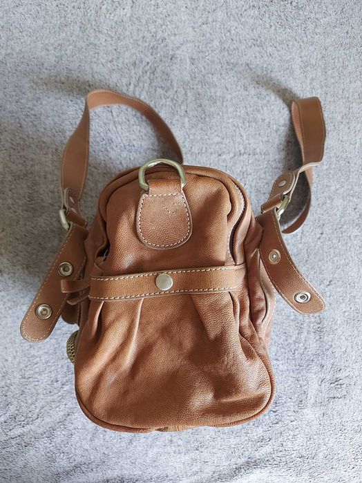 Кожена чанта в цвят коняк/кафяво от Liebeskind Berlin + dust bag