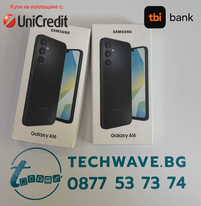 Samsung Galaxy A16 128GB Gray, Water Green, Midnight Blue