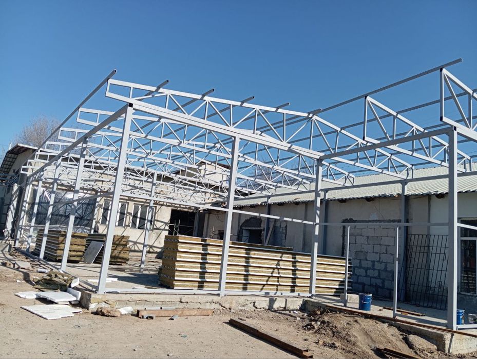 Сэндвич панель. базальт, пенапласт, стекловата. (Сенвич/Senvich)