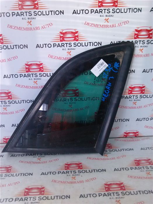 Coltar geam stanga spate renault megane 3