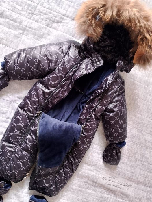 Детский зимний комбинезон