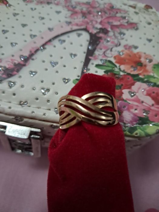 Кольцо золотое Россия 585