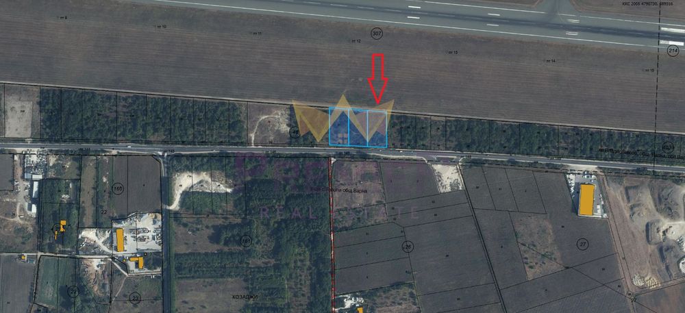 Парцел на ГП4, с.Тополи, обл. Варна