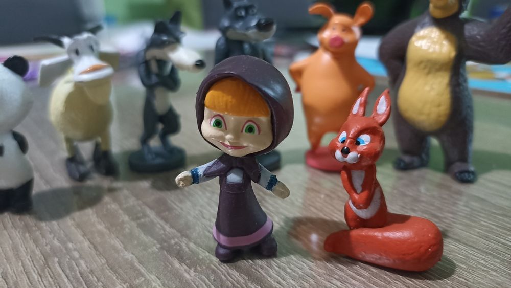 Маша и мечока мини фигурки