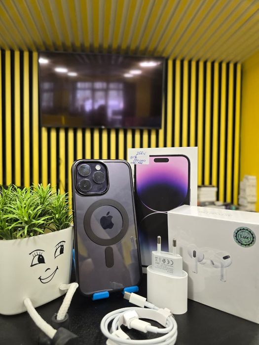 iPhone 14 Pro Max, 256gb,80%, Kaspi 0-0-12.