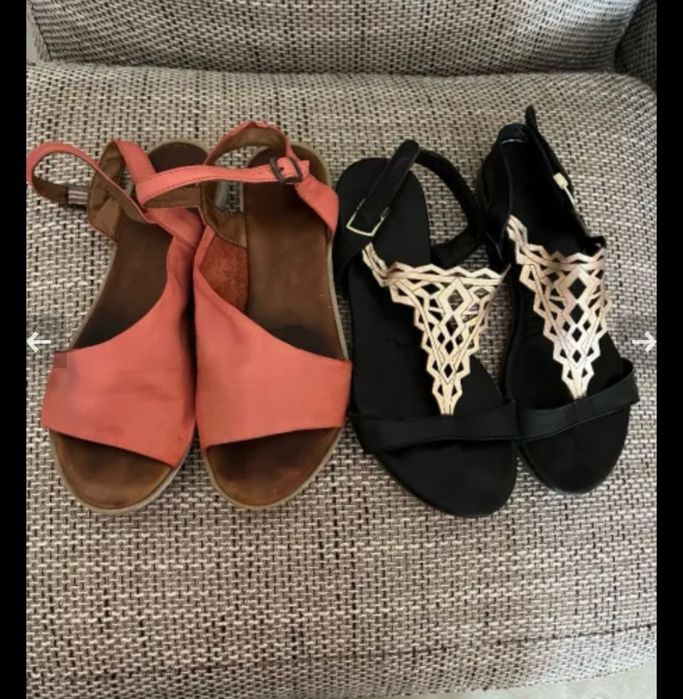 Готини сандали от ест. кожа Dario Bruni и Vagabond 37 номер