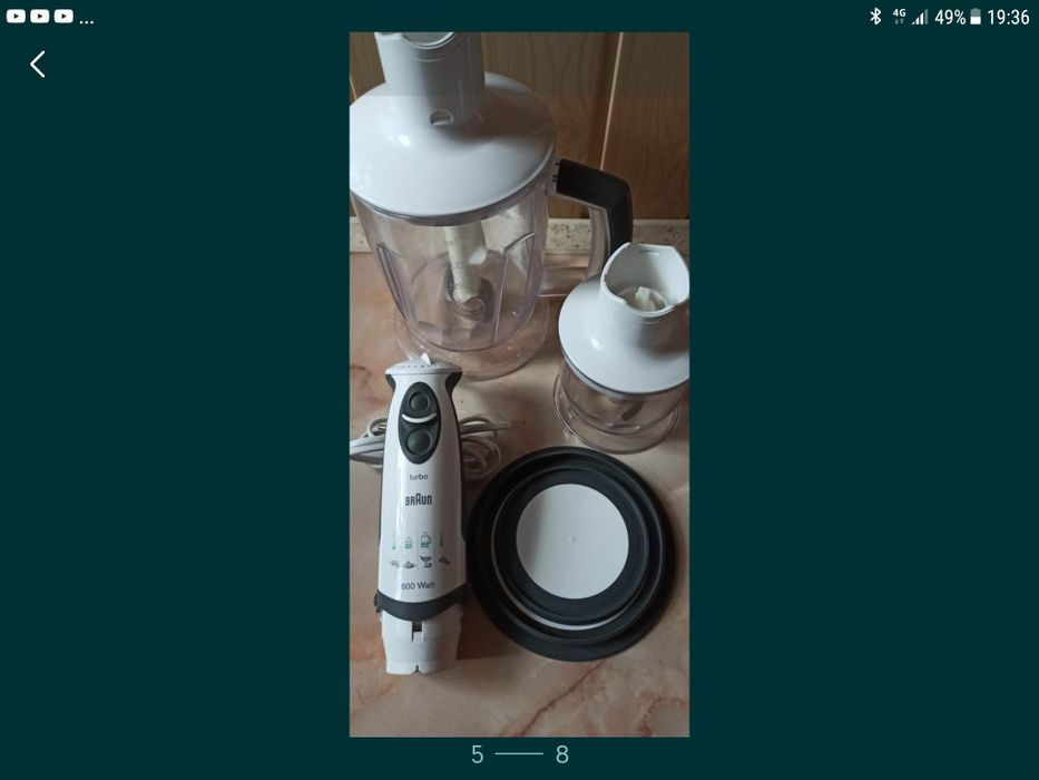 Storcaltor fructe și legume Bosch , blender Braun și Philips