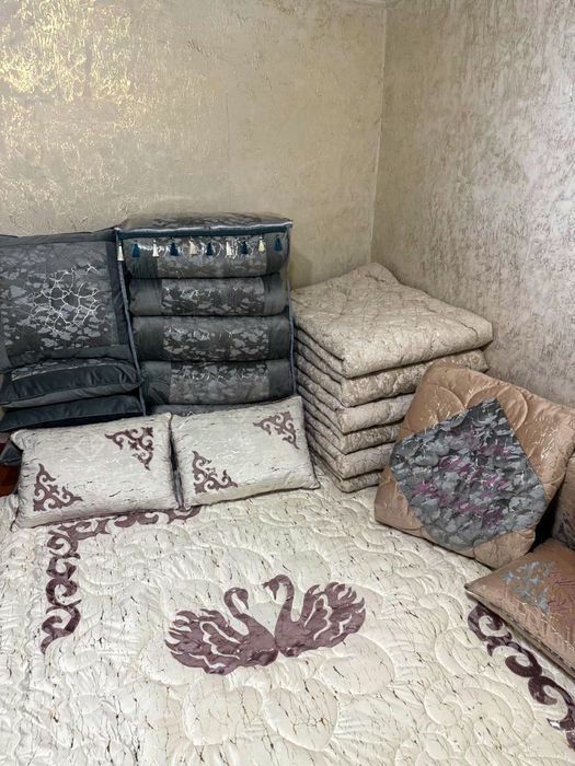 Қыз жасауы, құрақ көрпе