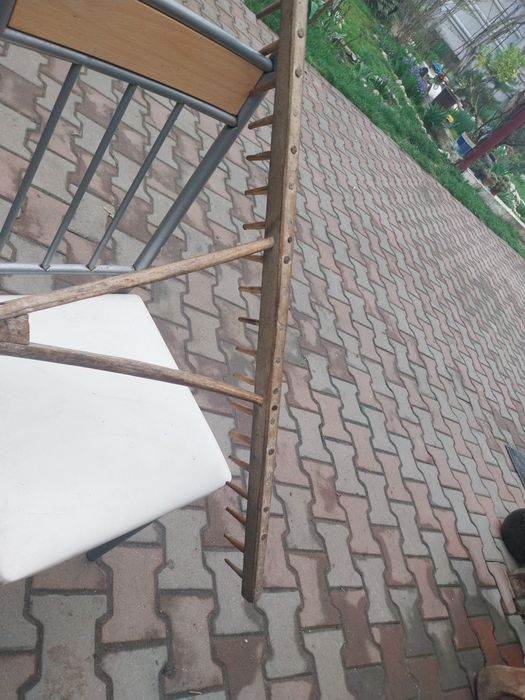 Vand grebla din lemn pt strâns fan