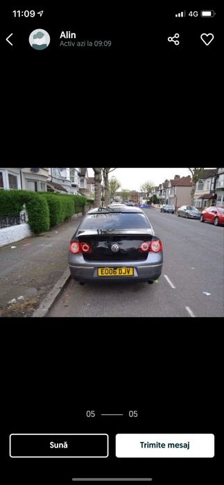 Aripa stanga dreapta capota haion vw passat b6