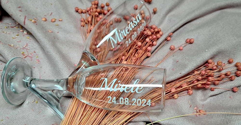 Pahare si umerase personalizate nunta