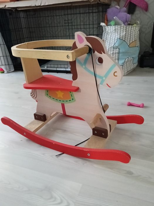 Лошадка - качалка деревянная