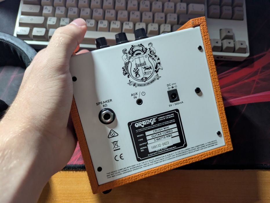 Комбо усилитель Orange Amps Crush MINI