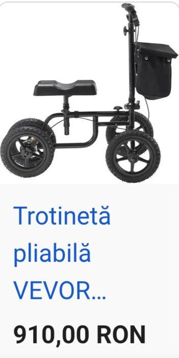Trotinetă medicală pentru genunchi (valker pentru genunchi)