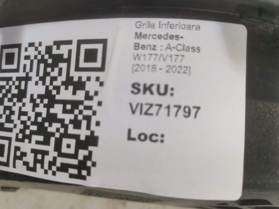 Мерцедес-Бенц A-Class / Mercedes-Benz A-Class W177/V177 Долна решетка