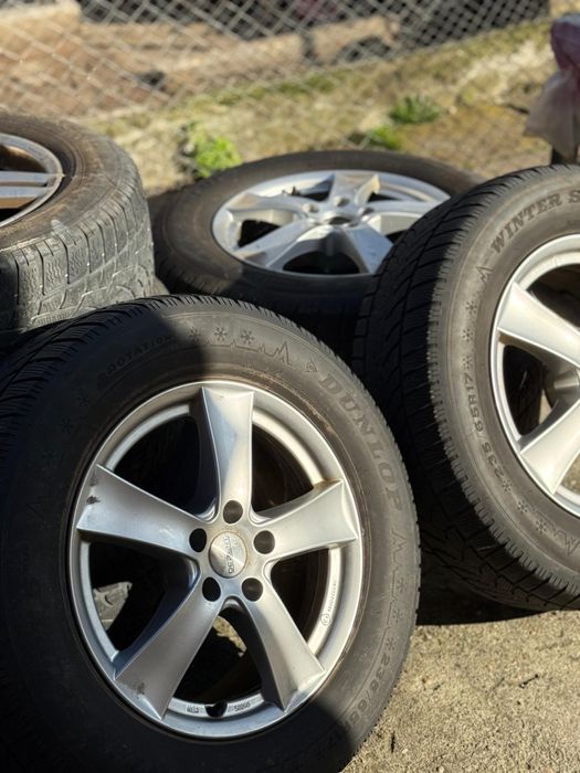 Jante Roti Audi Q5 Q7 Q3 235/65/17 iarnă Dunlop Winter Sport 5 SUV