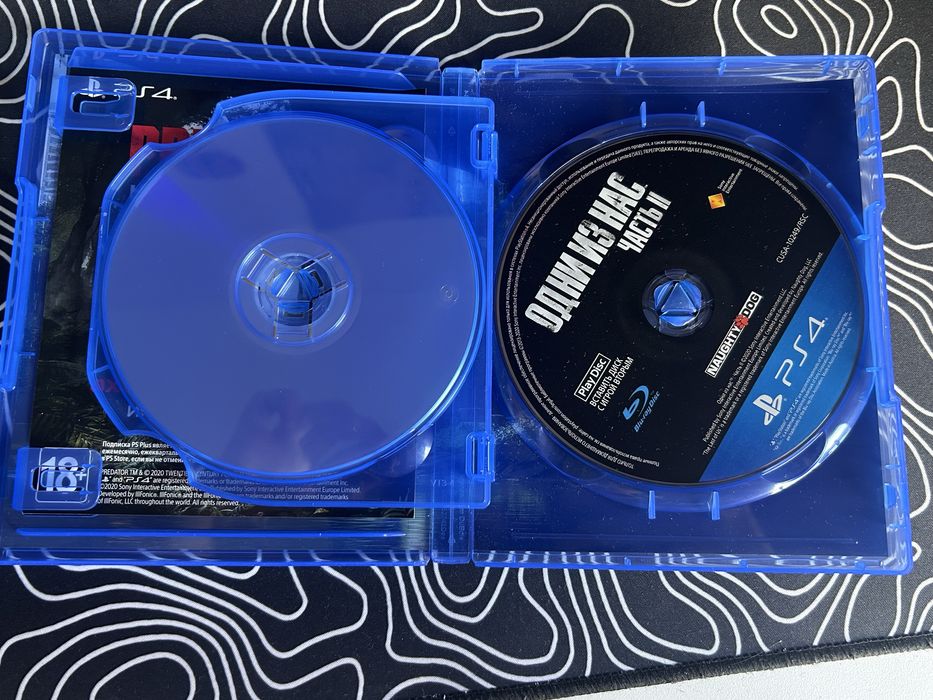 The last of us диск ps4
