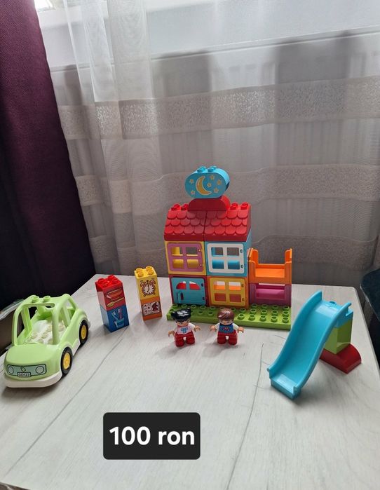Lego duplo literele de camion și trenulețul cu numere