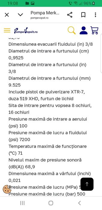 Pompă de vopsit Graco Merkur x72