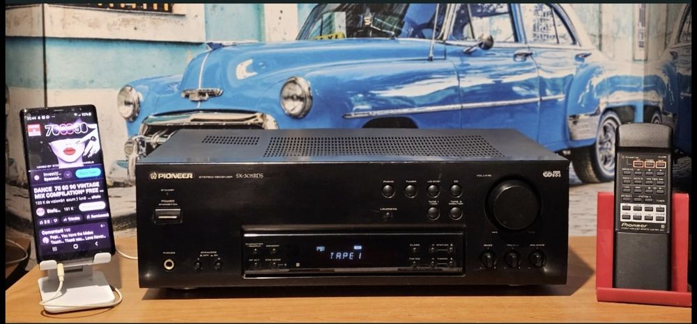 Amplificator statie amplituner Pioneer SX 305 RDS muzica buna