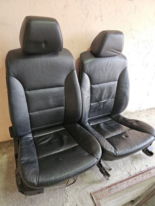 Кожени полу ел. седалки E60