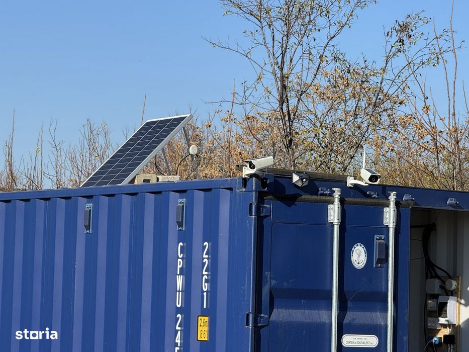 Teren 1700 mp de inchiriat Clinceni Bragadiru langa A0  + container