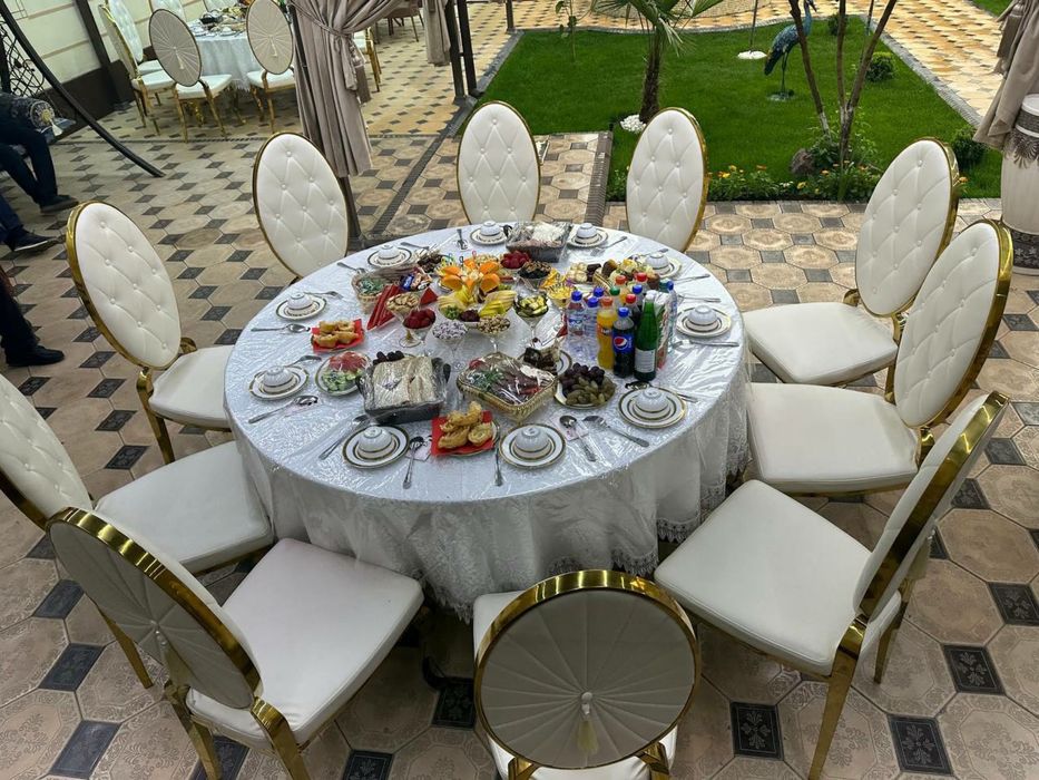 Idish-tovoq, stol va stullar ijarasi | Tadbirlar uchun