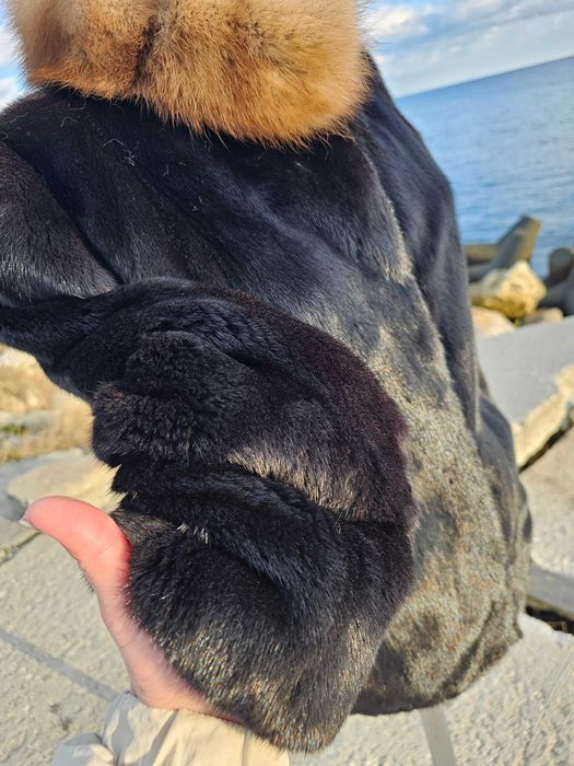 Отстъпка Луксозно палто от норка Italy