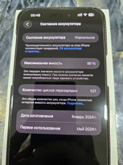 iPhone 15 ProMax - 256gb - Идеал - Жирный комплект