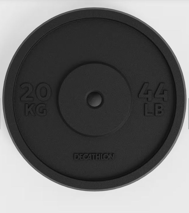Discuri 20 kg domyos Decathlon