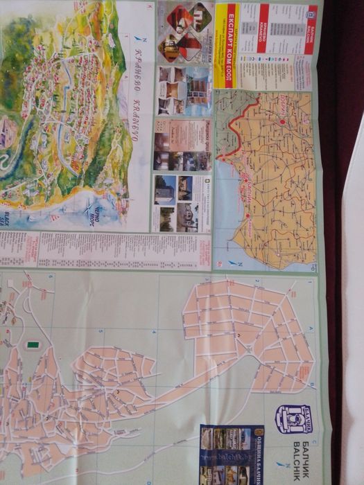 Проспект с.карта Балчик и Кранево