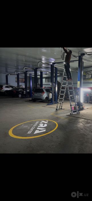 Гобо проектор 100W — реклама на асфальте и фасаде